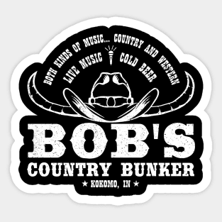 The Blue Brothers Bob's Bunker Sticker